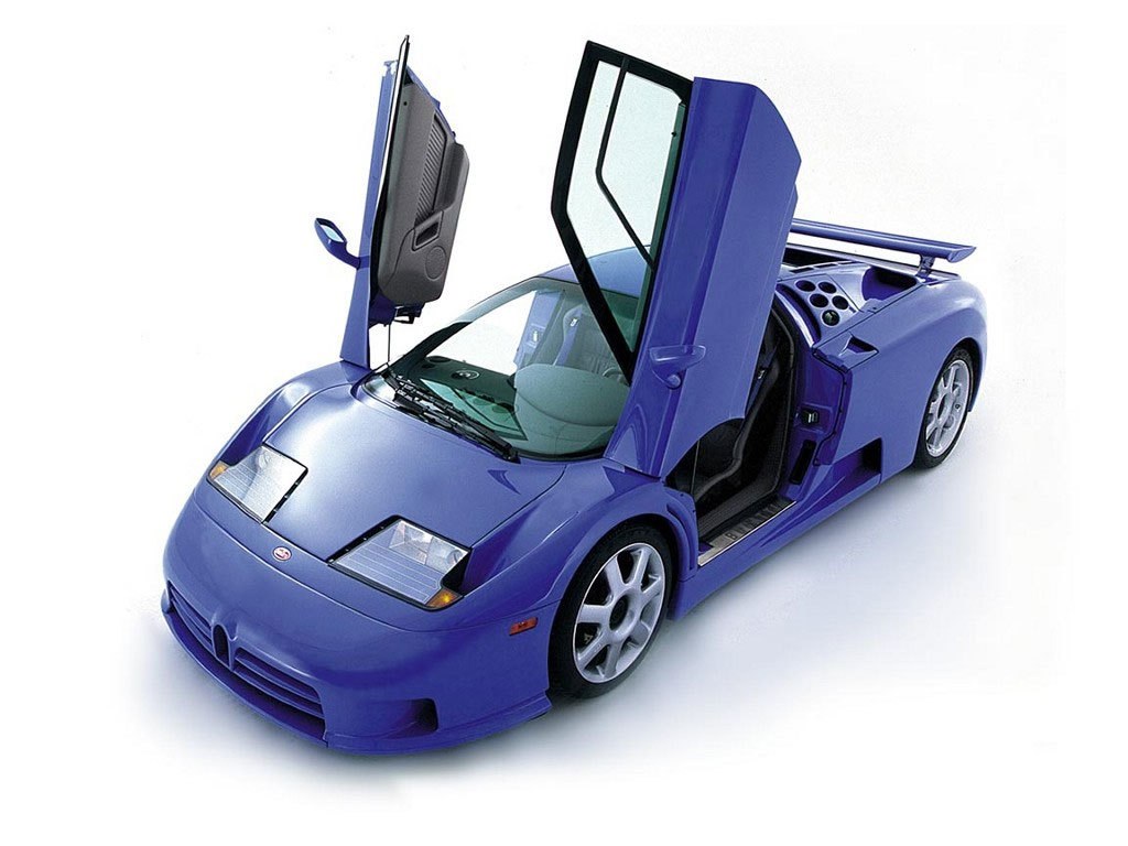 blue bugatti veyron