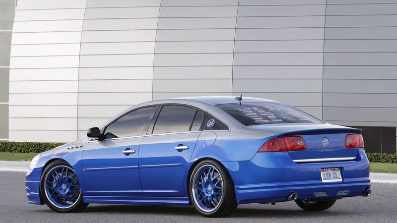 Blue Buick Lucerne — Neutral