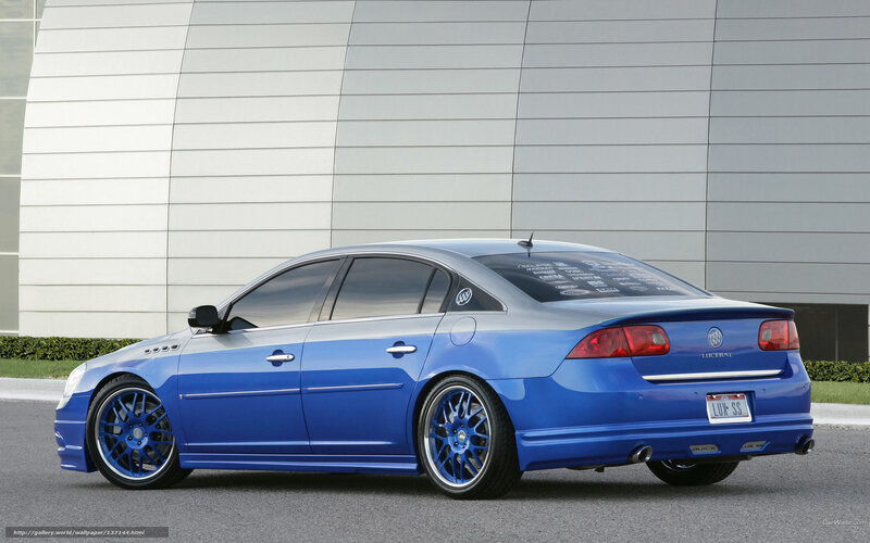 blue buick lucerne ss