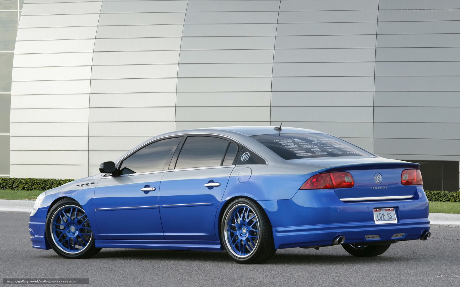 blue buick lucerne ss