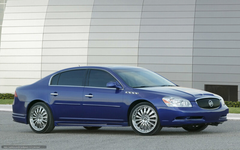 Blue Buick Sedan — Neutral