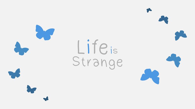 Blue Butterflies Flying — Calm