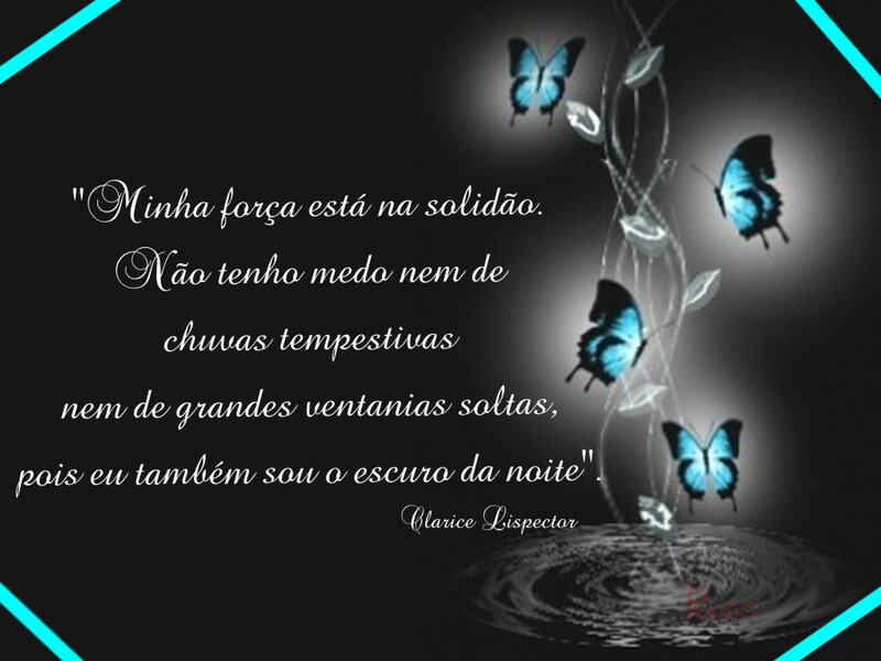 Blue Butterflies on Dark Background