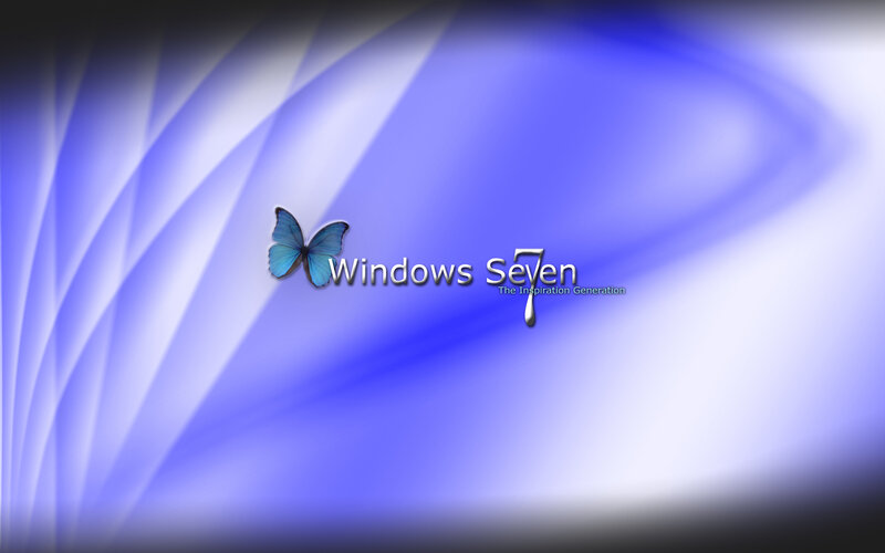 Blue Butterfly on Screen