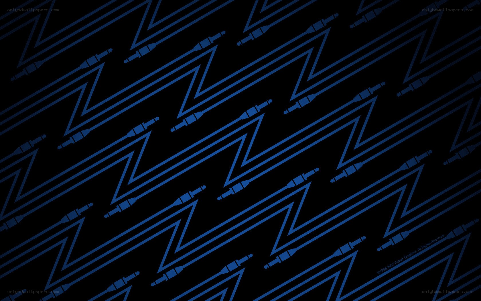 blue cable pattern background