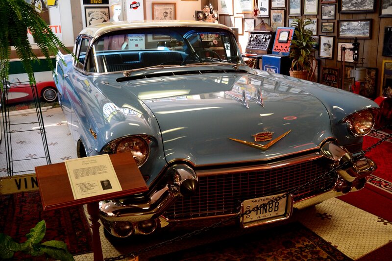 Blue Cadillac Car — Nostalgic