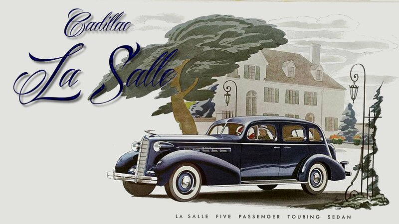 Blue Cadillac La Salle
