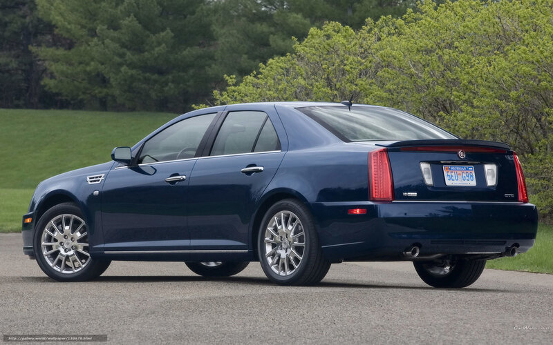Blue Cadillac Sedan — Calm