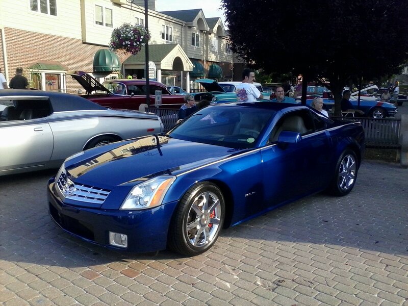 Blue Cadillac Xlr — Outdoor