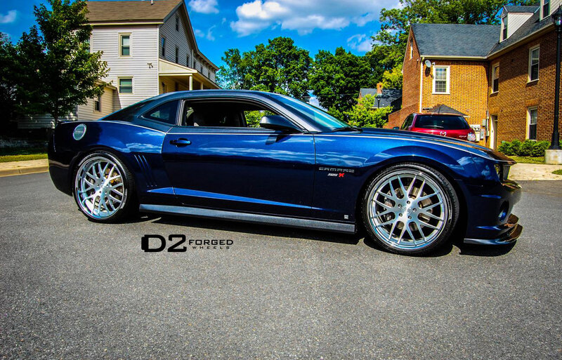 Blue Camaro Car — Bright