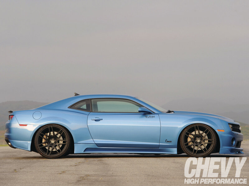 Blue Camaro Car — Calm