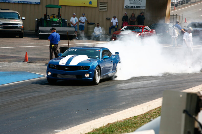 Blue Camaro Car — Dynamic