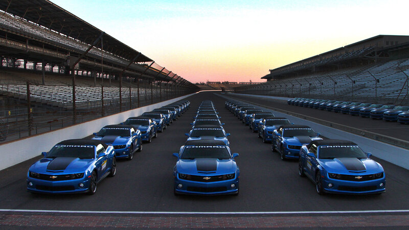 Blue Camaro Cars — Dramatic