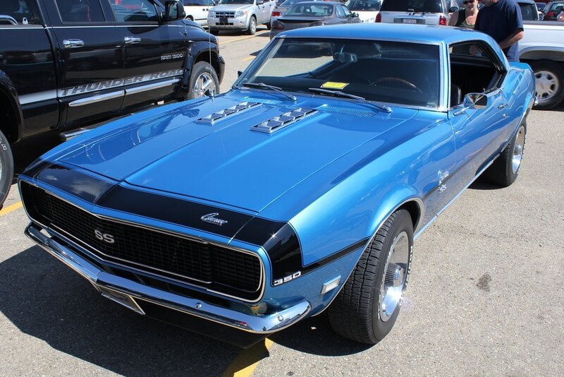 Blue Camaro Ss — Bright, Afternoon