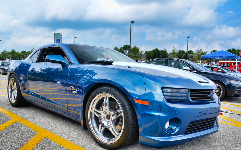 Blue Camaro Ss — Outdoor