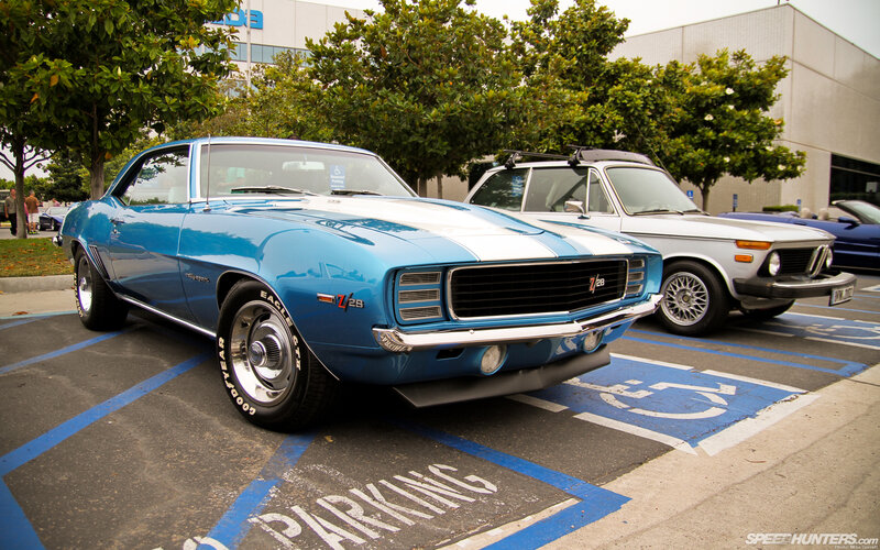 Blue Camaro Z28 — Calm, Afternoon
