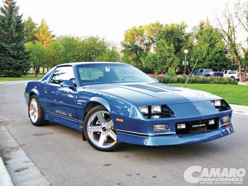 Blue Camaro Z28 — Calm