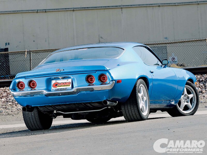 Blue Camaro Z28 — Neutral
