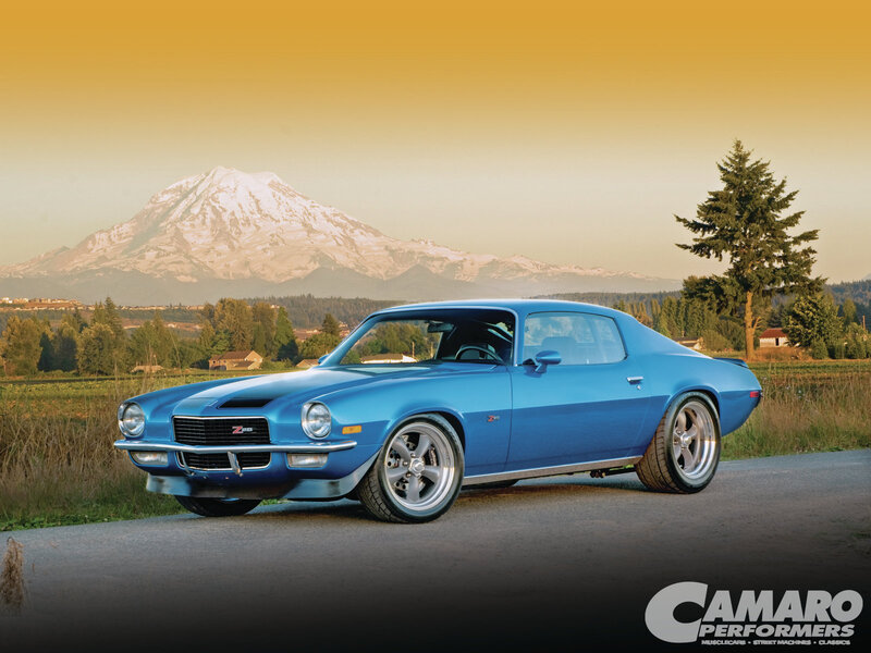 Blue Camaro Z28 — Serene