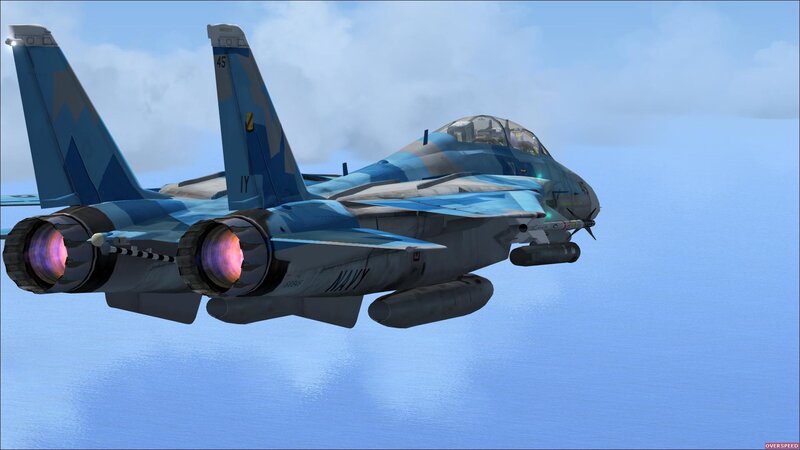 Blue Camo Jet Fighter — Calm