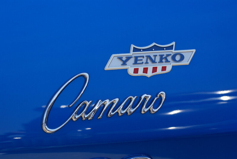 Blue Car Emblem