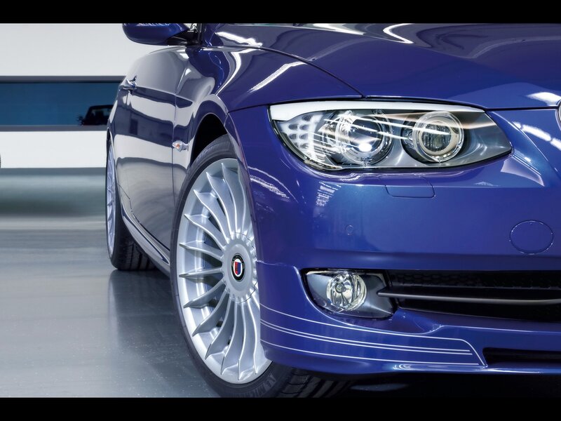 blue car front view