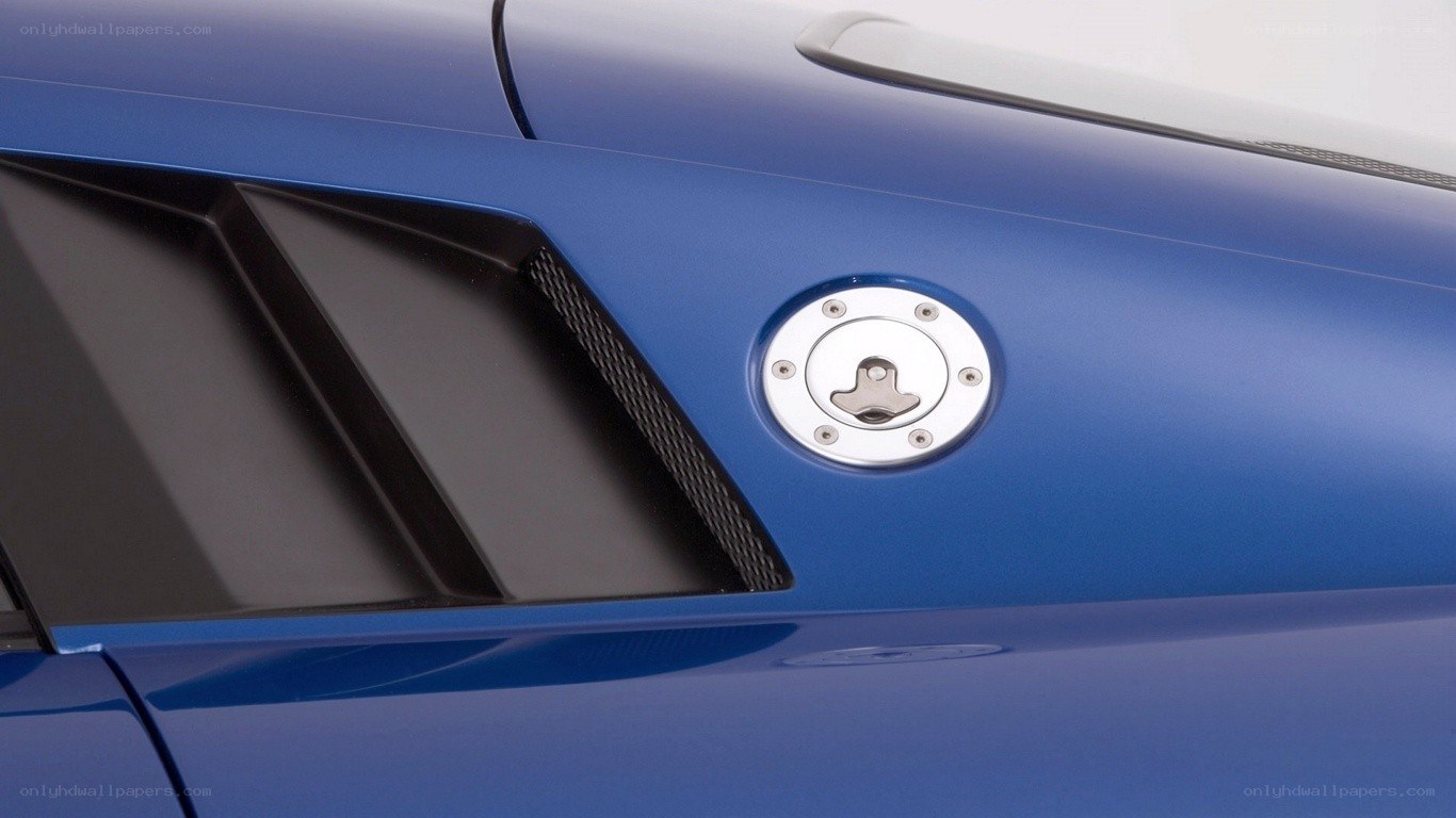 blue car fuel filler cap