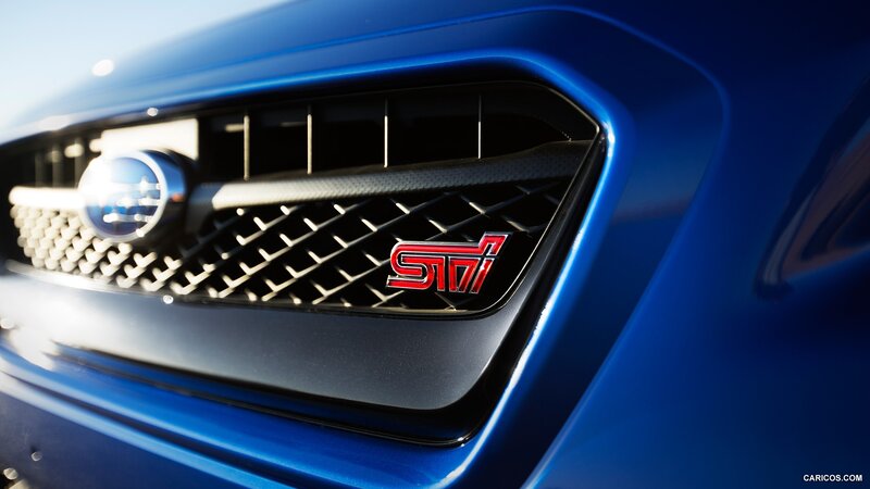 Blue Car Grille