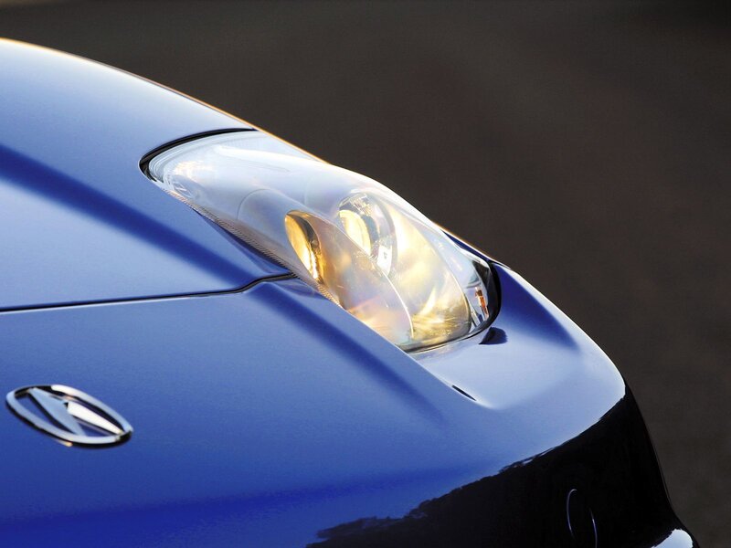 Blue Car Headlight — Dramatic, Sunset, Photograph, Car Body, Logo
