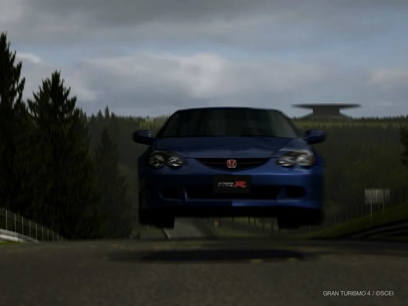 blue car in gran turismo