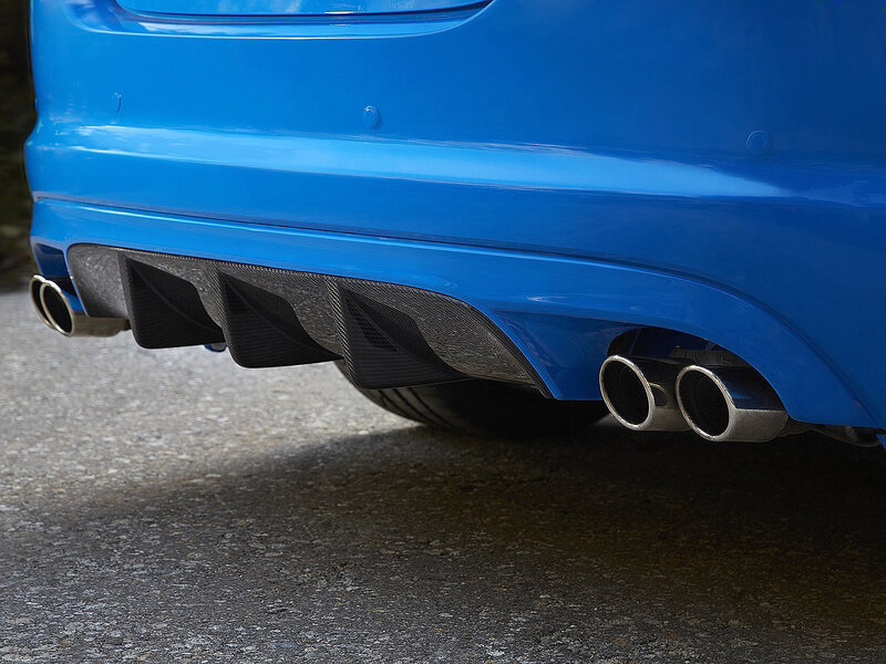 Blue Car Rear Bumper