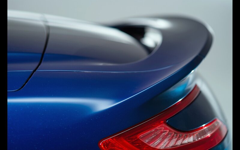 Blue Car Rear End