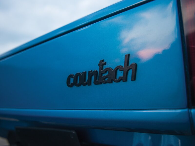 Blue Car Trunk