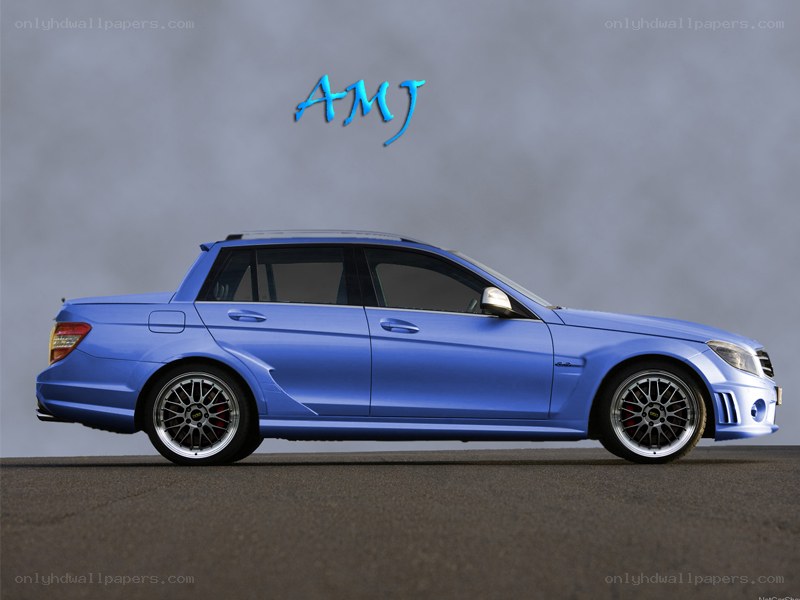 blue car with AMJ watermark