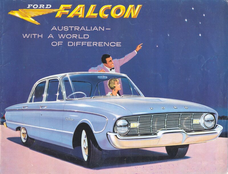 Blue Car with Couple