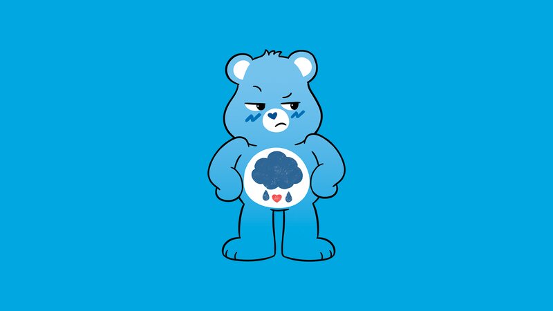Blue Care Bear
