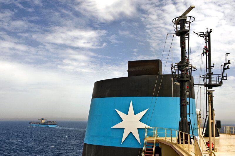 Blue Cargo Ship — Serene