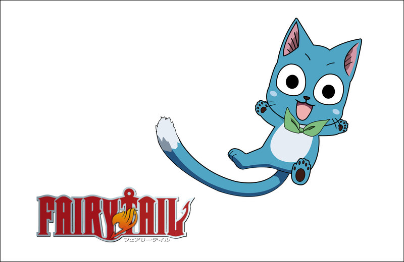 Blue Cat Character