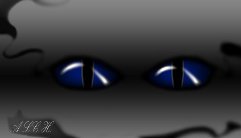 Blue Cat Eyes