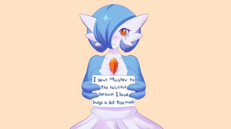 Blue Cat-like Character — Sad