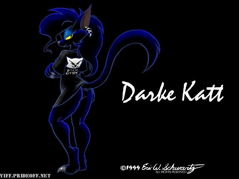 Blue Cat-like Character