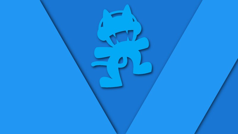 Blue Cat-like Figure