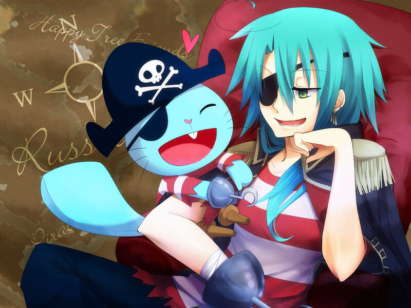 Blue Cat Pirate