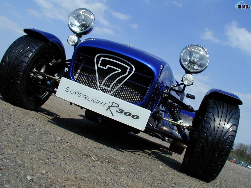 Blue Caterham Superlight R300