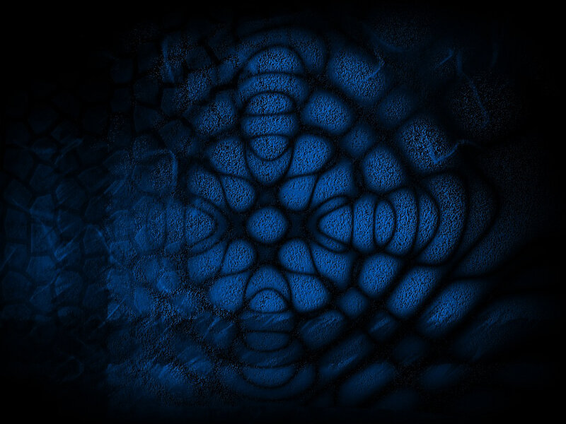 blue cellular pattern texture