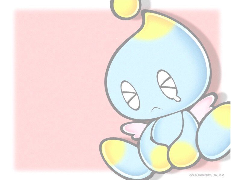 Blue Chao Character