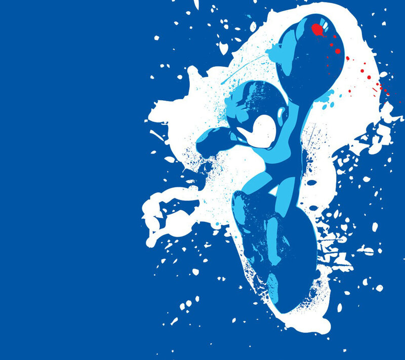 Blue Character in Splash