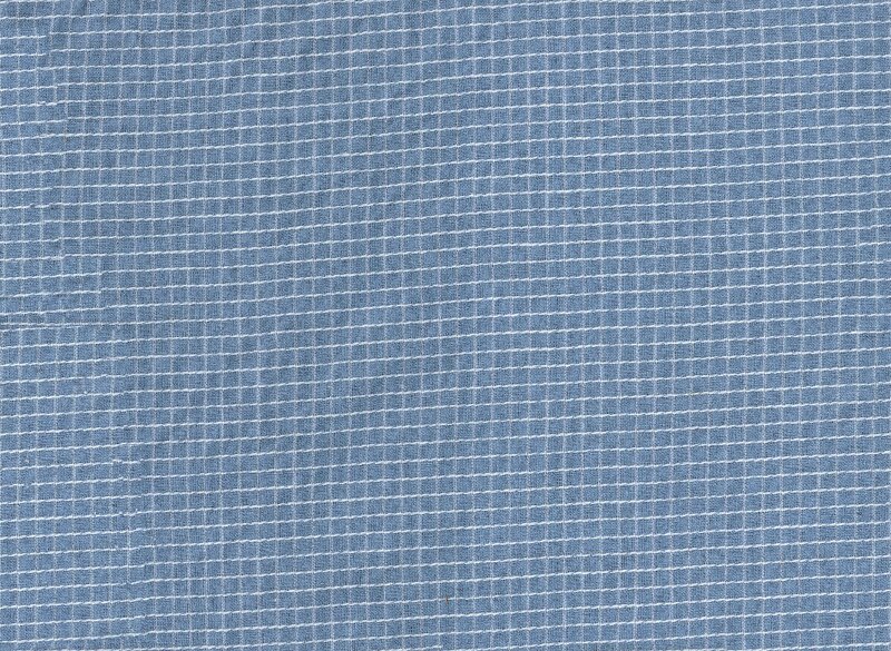 blue checkered fabric texture