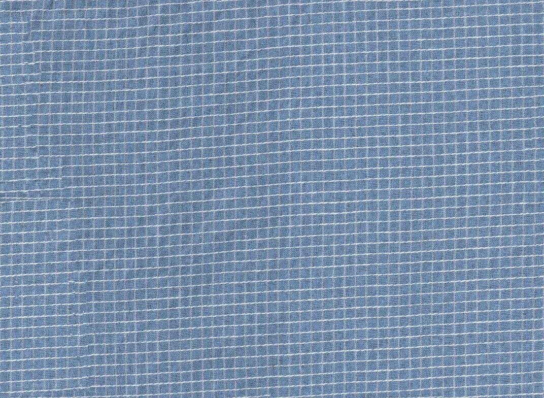 blue checkered fabric texture