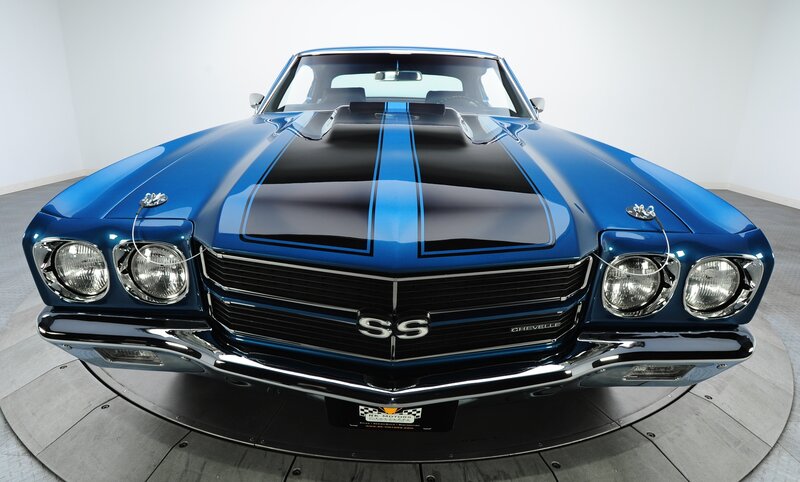 Blue Chevelle Ss — Showroom